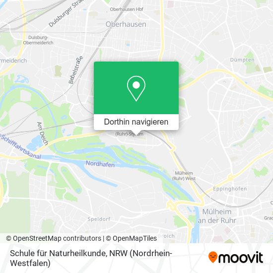 Schule für Naturheilkunde Karte