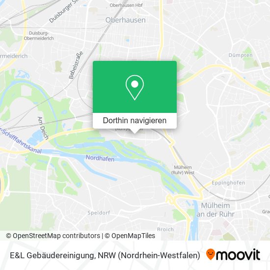 E&L Gebäudereinigung Karte