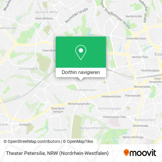 Theater Petersilie Karte