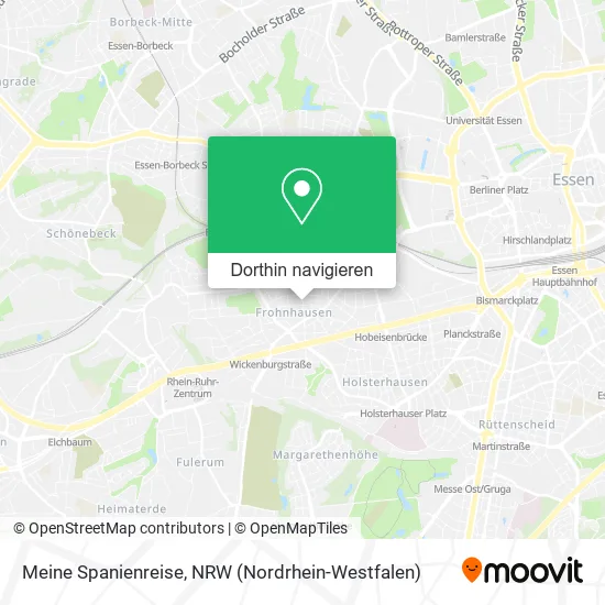 Meine Spanienreise Karte