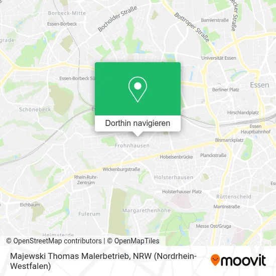 Majewski Thomas Malerbetrieb Karte