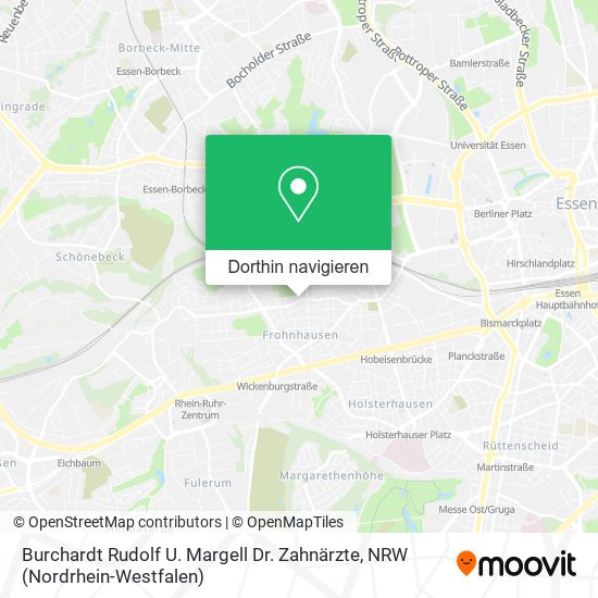 Burchardt Rudolf U. Margell Dr. Zahnärzte Karte