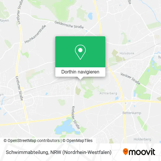 Schwimmabteilung Karte