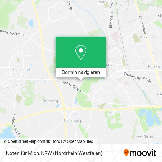 Noten für Mich Karte