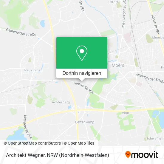 Architekt Wegner Karte