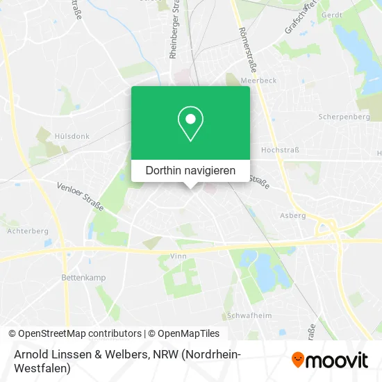 Arnold Linssen & Welbers Karte