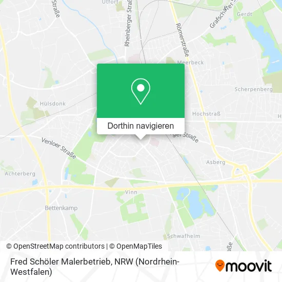 Fred Schöler Malerbetrieb Karte