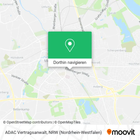 ADAC Vertragsanwalt Karte