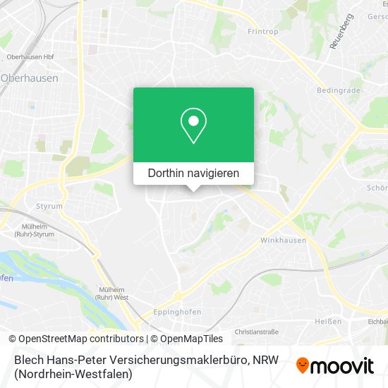 Blech Hans-Peter Versicherungsmaklerbüro Karte