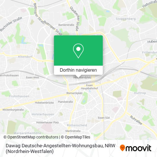 Dawag Deutsche-Angestellten-Wohnungsbau Karte