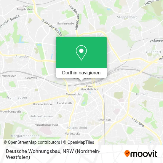 Deutsche Wohnungsbau Karte