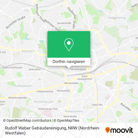 Rudolf Weber Gebäudereinigung Karte