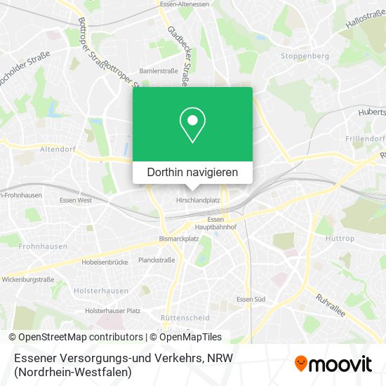 Essener Versorgungs-und Verkehrs Karte