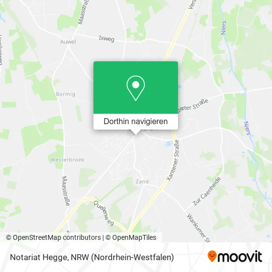 Notariat Hegge Karte