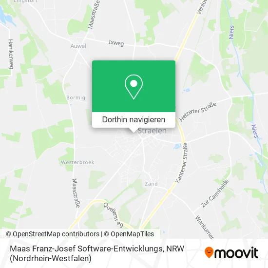 Maas Franz-Josef Software-Entwicklungs Karte