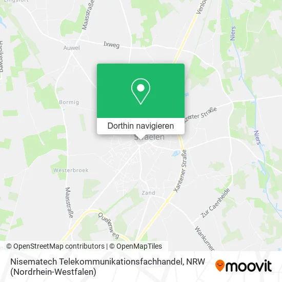 Nisematech Telekommunikationsfachhandel Karte