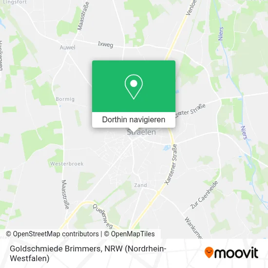 Goldschmiede Brimmers Karte