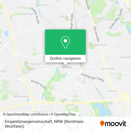 Eingentümergemeinschaft Karte