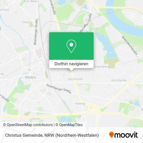 Christus Gemeinde Karte