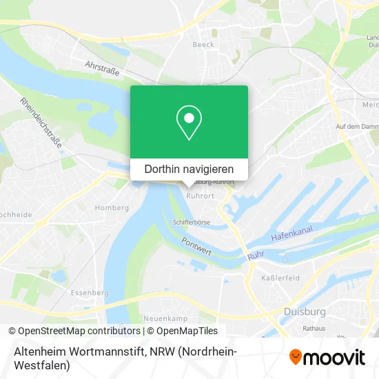 Altenheim Wortmannstift Karte