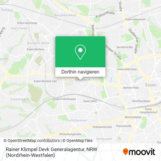 Rainer Klimpel Devk Generalagentur Karte