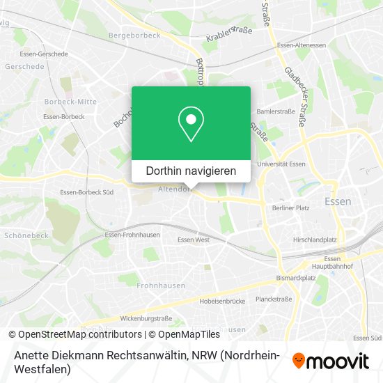Anette Diekmann Rechtsanwältin Karte