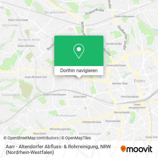 Aarr - Altendorfer Abfluss- & Rohrreinigung Karte