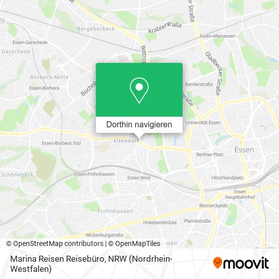 Marina Reisen Reisebüro Karte