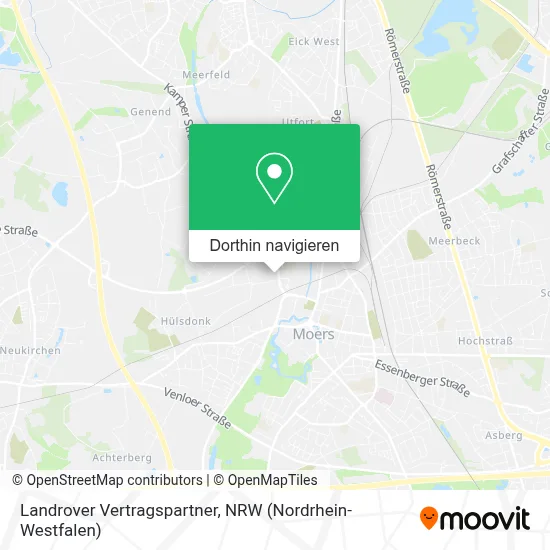 Landrover Vertragspartner Karte