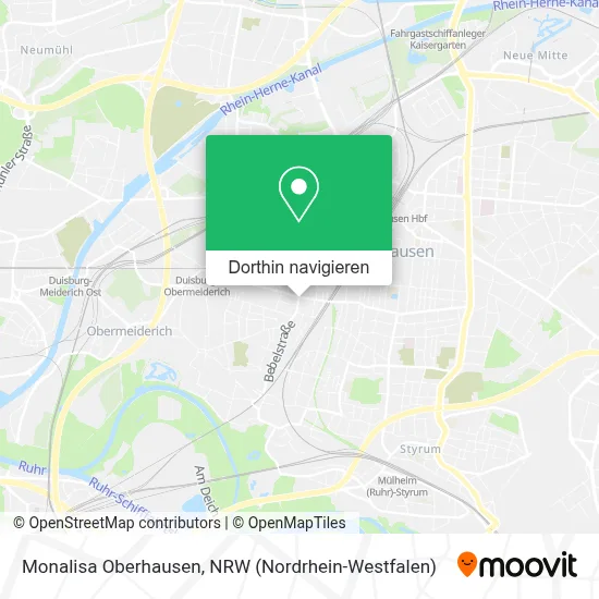 Monalisa Oberhausen Karte