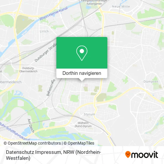 Datenschutz Impressum Karte