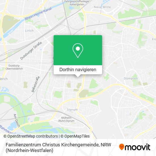 Familienzentrum Christus Kirchengemeinde Karte