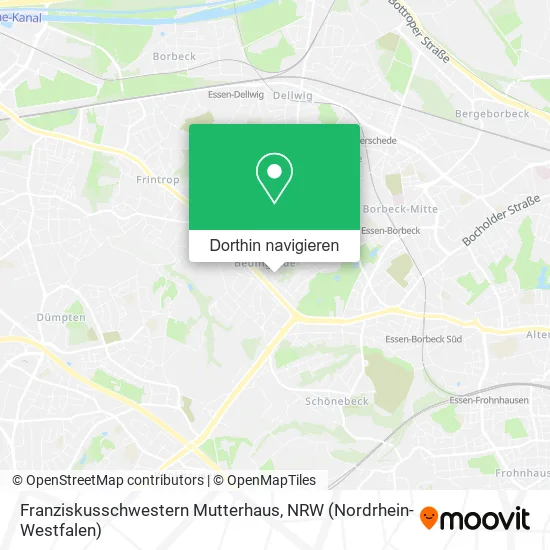 Franziskusschwestern Mutterhaus Karte