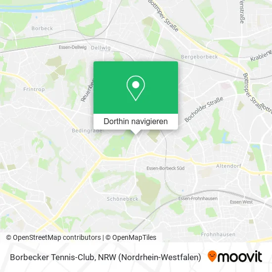 Borbecker Tennis-Club Karte