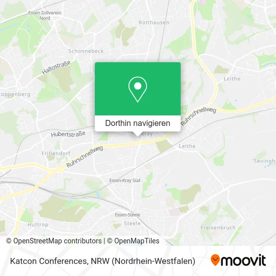 Katcon Conferences Karte