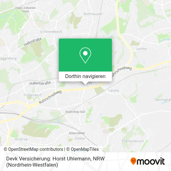 Devk Versicherung: Horst Uhlemann Karte