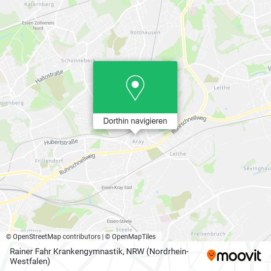Rainer Fahr Krankengymnastik Karte