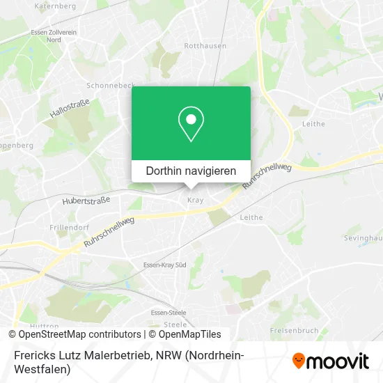 Frericks Lutz Malerbetrieb Karte