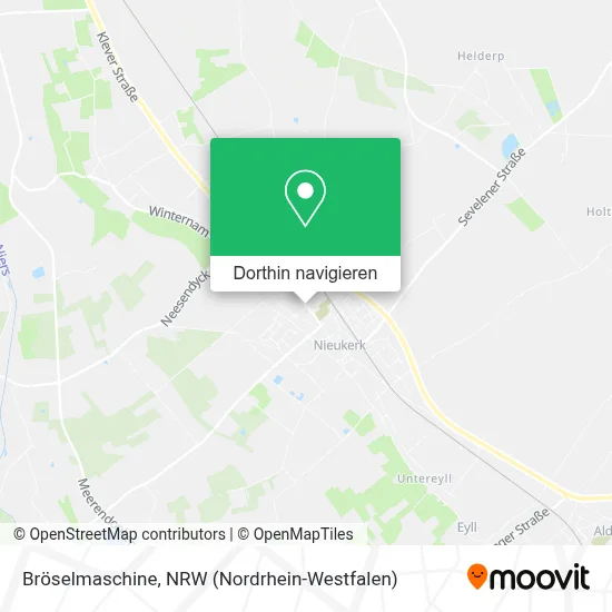 Bröselmaschine Karte