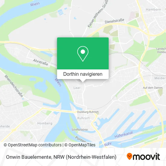 Onwin Bauelemente Karte