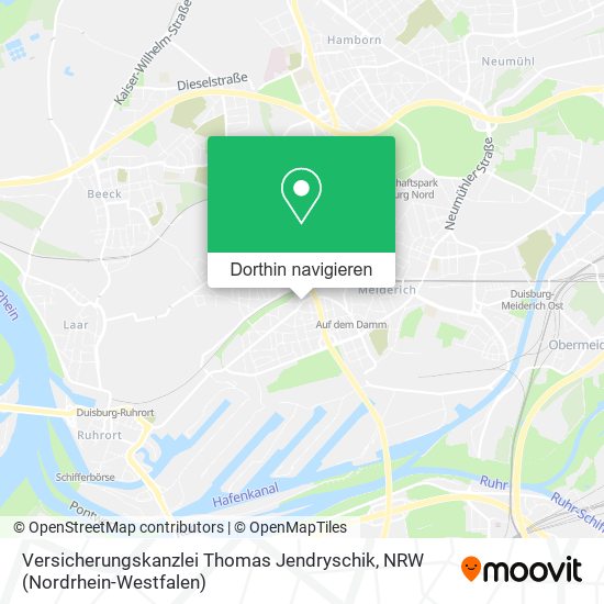 Versicherungskanzlei Thomas Jendryschik Karte