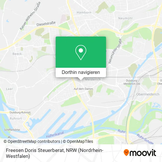 Freesen Doris Steuerberat Karte