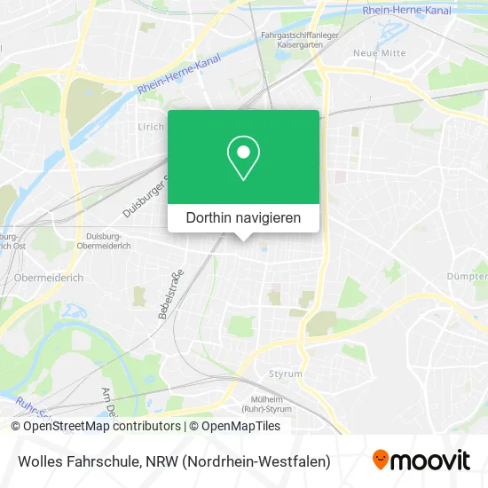 Wolles Fahrschule Karte