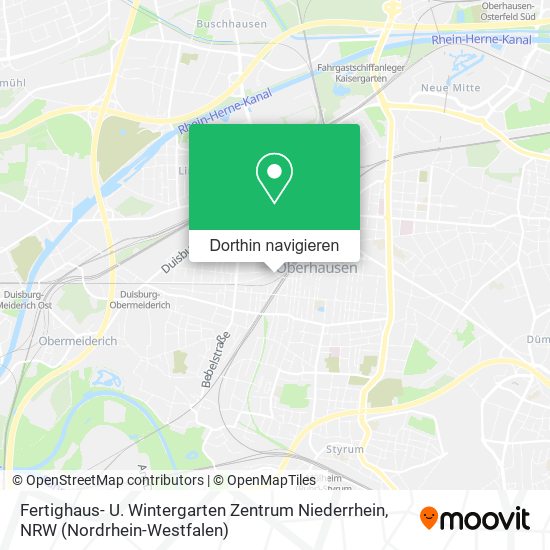 Fertighaus- U. Wintergarten Zentrum Niederrhein Karte