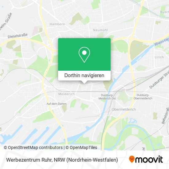 Werbezentrum Ruhr Karte