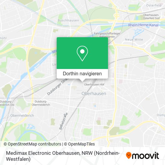 Medimax Electronic Oberhausen Karte