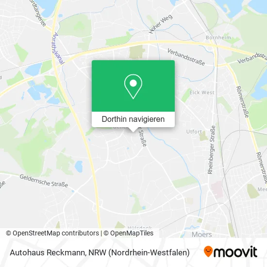 Autohaus Reckmann Karte