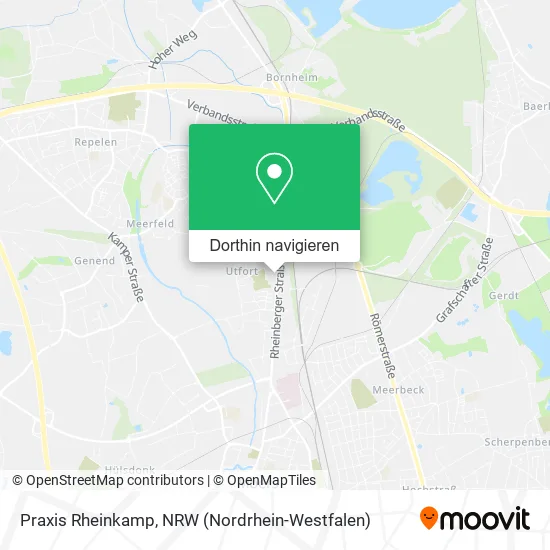 Praxis Rheinkamp Karte