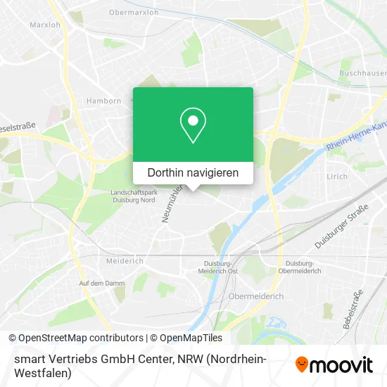 smart Vertriebs GmbH Center Karte