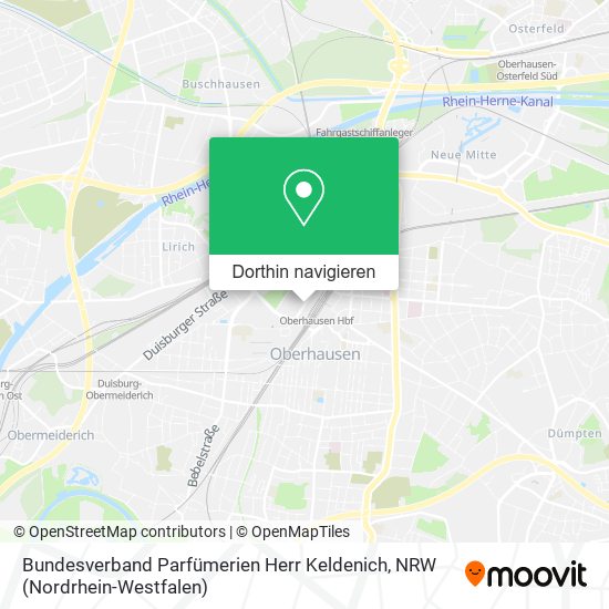 Bundesverband Parfümerien Herr Keldenich Karte